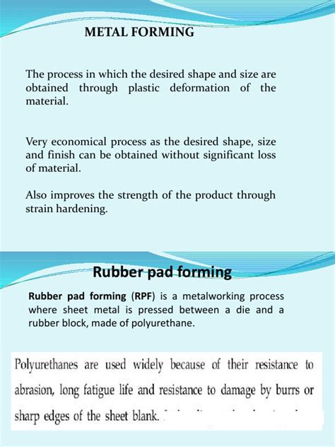 rubber pad forming pdf